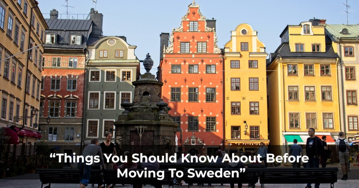 Moving to sweden