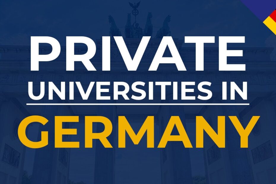 Private universities in Germany: Study at low Cost 1 Private universities In germany