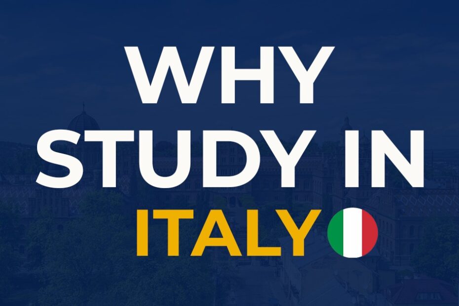 Why study in Italy