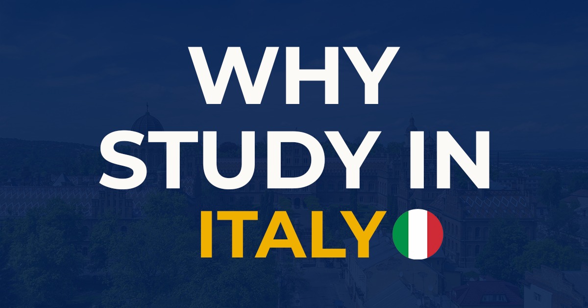 Why study in Italy