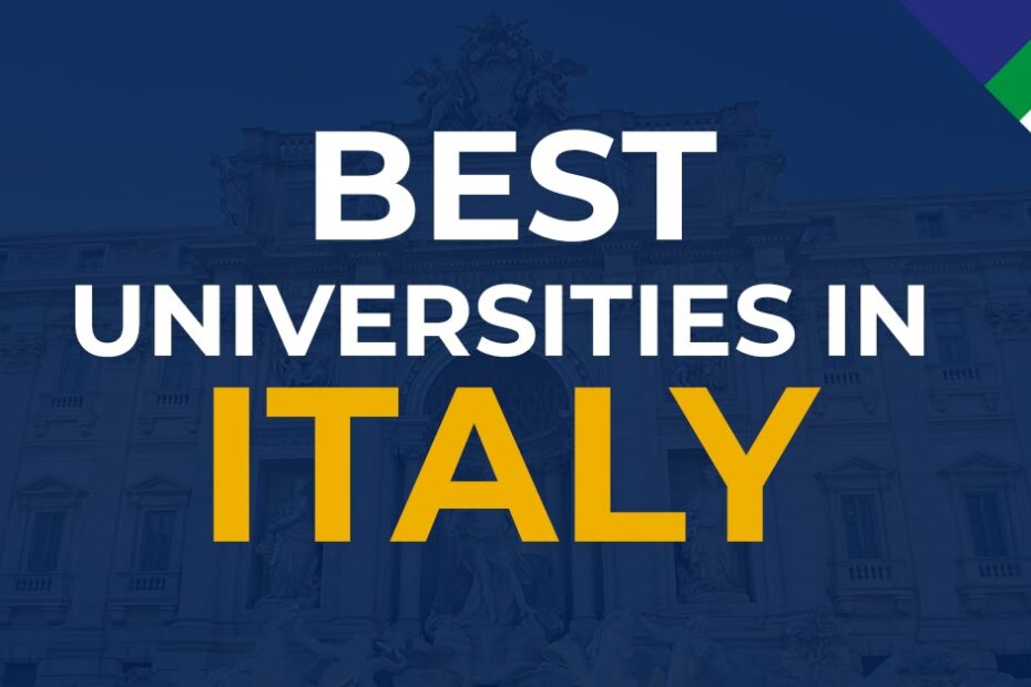 Universities in italy