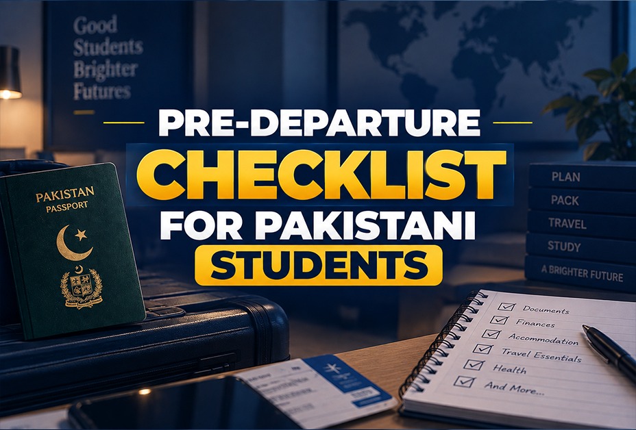 pre departure checklist for pakistan students
