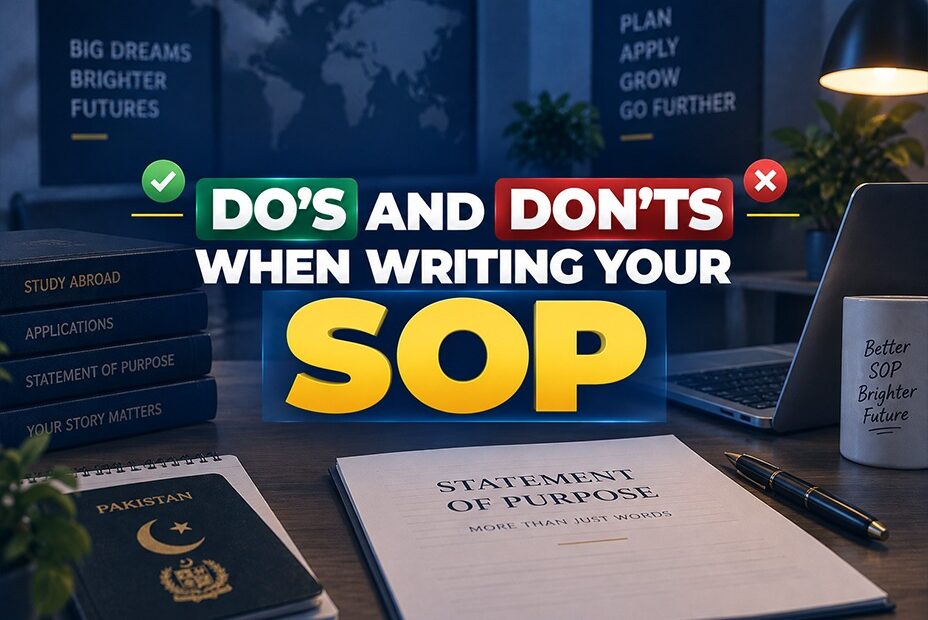 Do’s and Don’ts When Writing Your SOP: A Guide for Pakistani Students 1 dos and donts when writing your sop