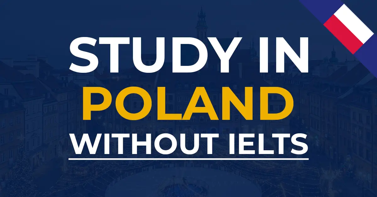 study in poland without ielts